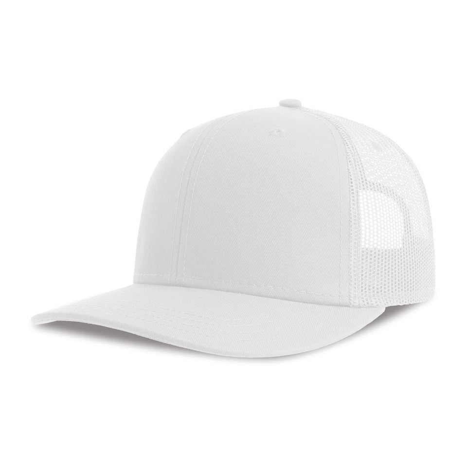 Sonic-S Organic/Recycled Trucker - White / White