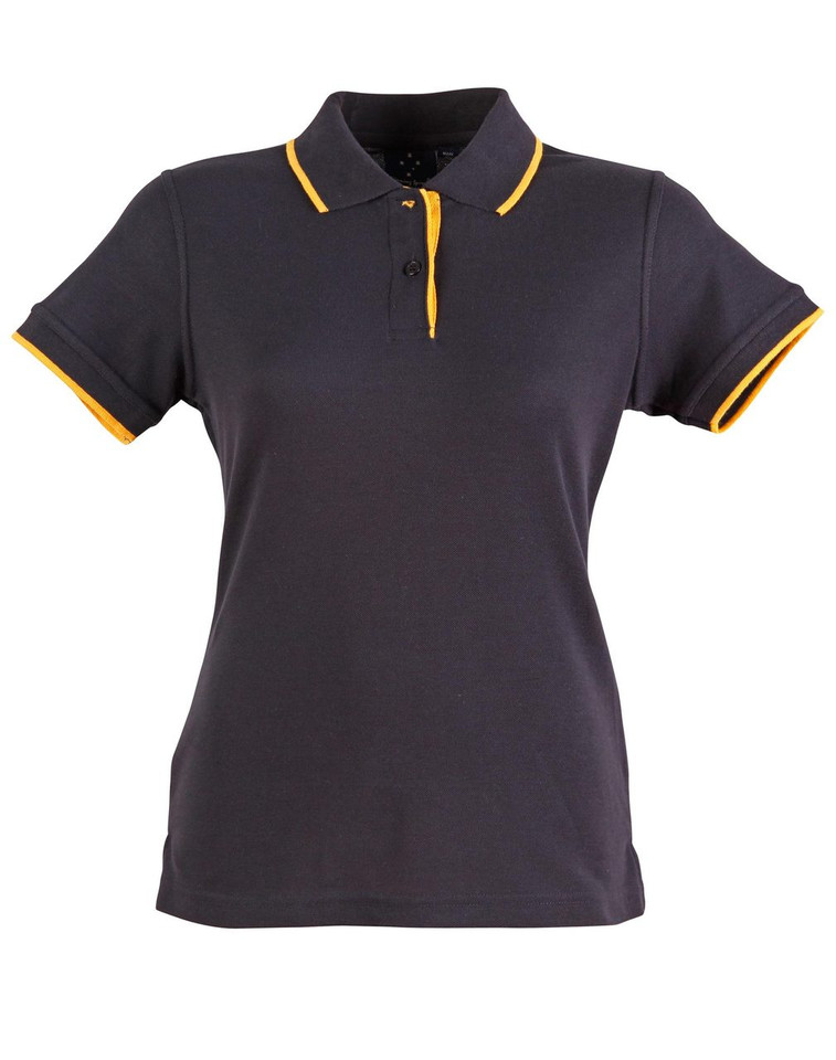 bulk discount | Women polo shirts | Navy/Gold