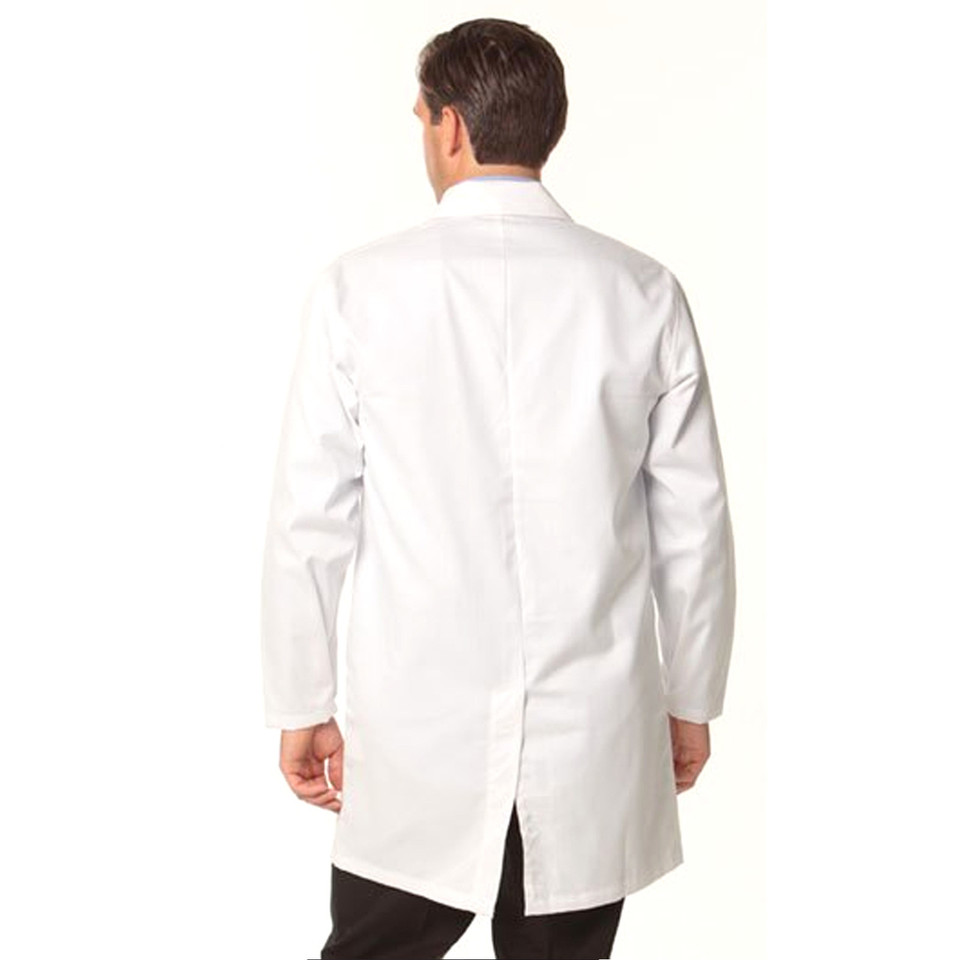 Unisex plain long sleeve lab coats online Unisex plain long sleeve lab coats online