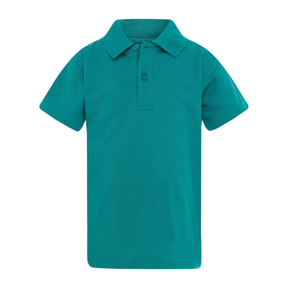 TOOWONG | unisex polo shirts | plain pique | Emerald Green