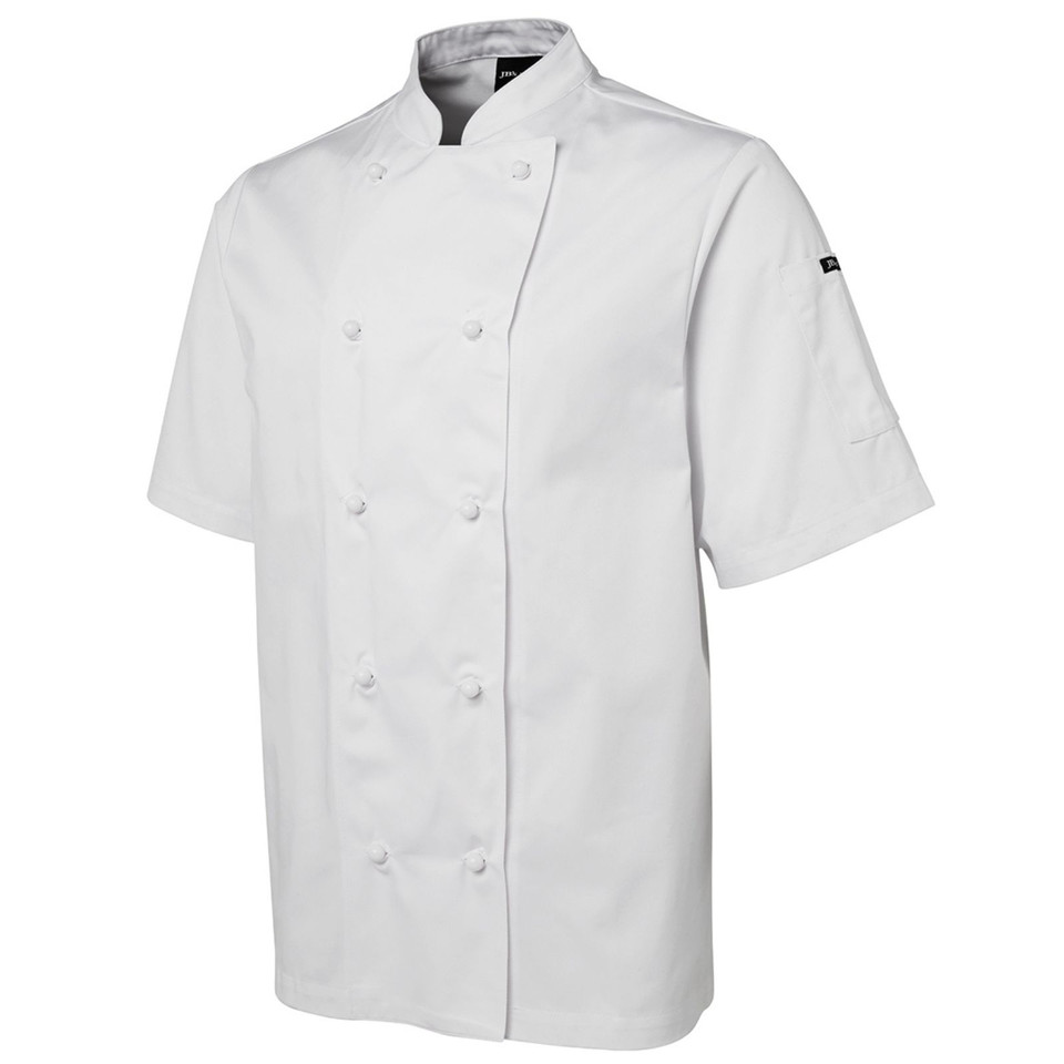 Bulk By blank chefs jacket | short sleeve | white online Bulk By blank chefs jacket | short sleeve | white online