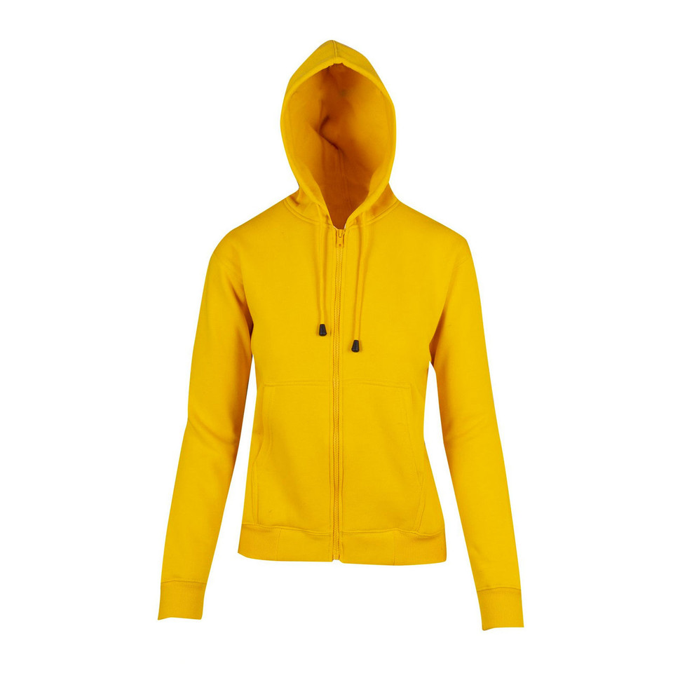 Wholesale Supplier | Zipper Fleecy  Hoodie Gold