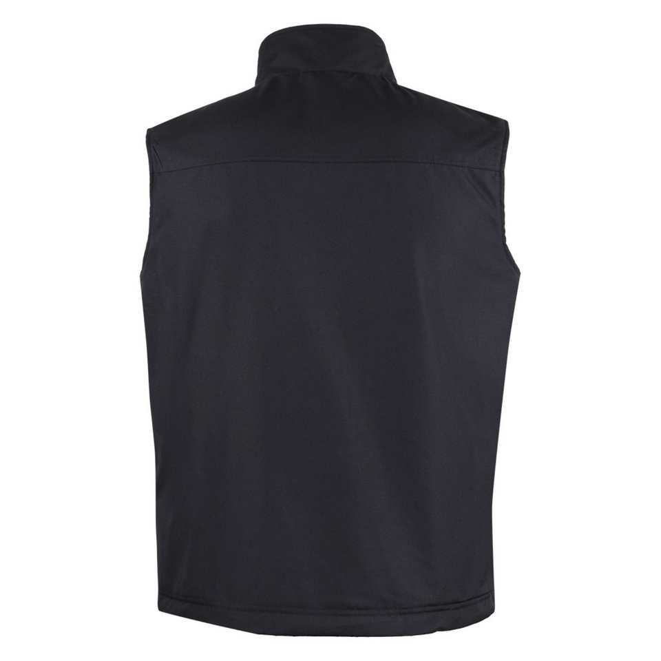 MOSMAN Unisex Reversible Polar Vest Black 3 JB-3RV Blank Clothing