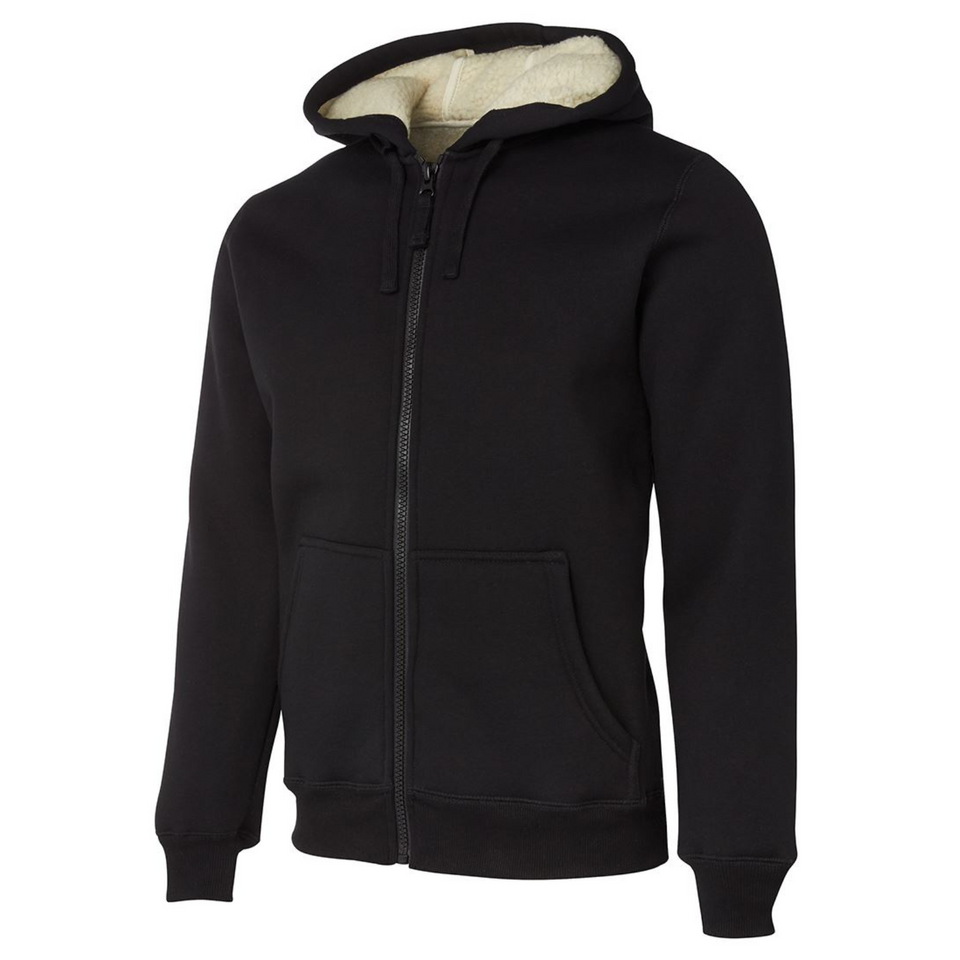 SHEPHERD | Mens Fleecy Hoodie Jacket JB-3SH Blank Clothing