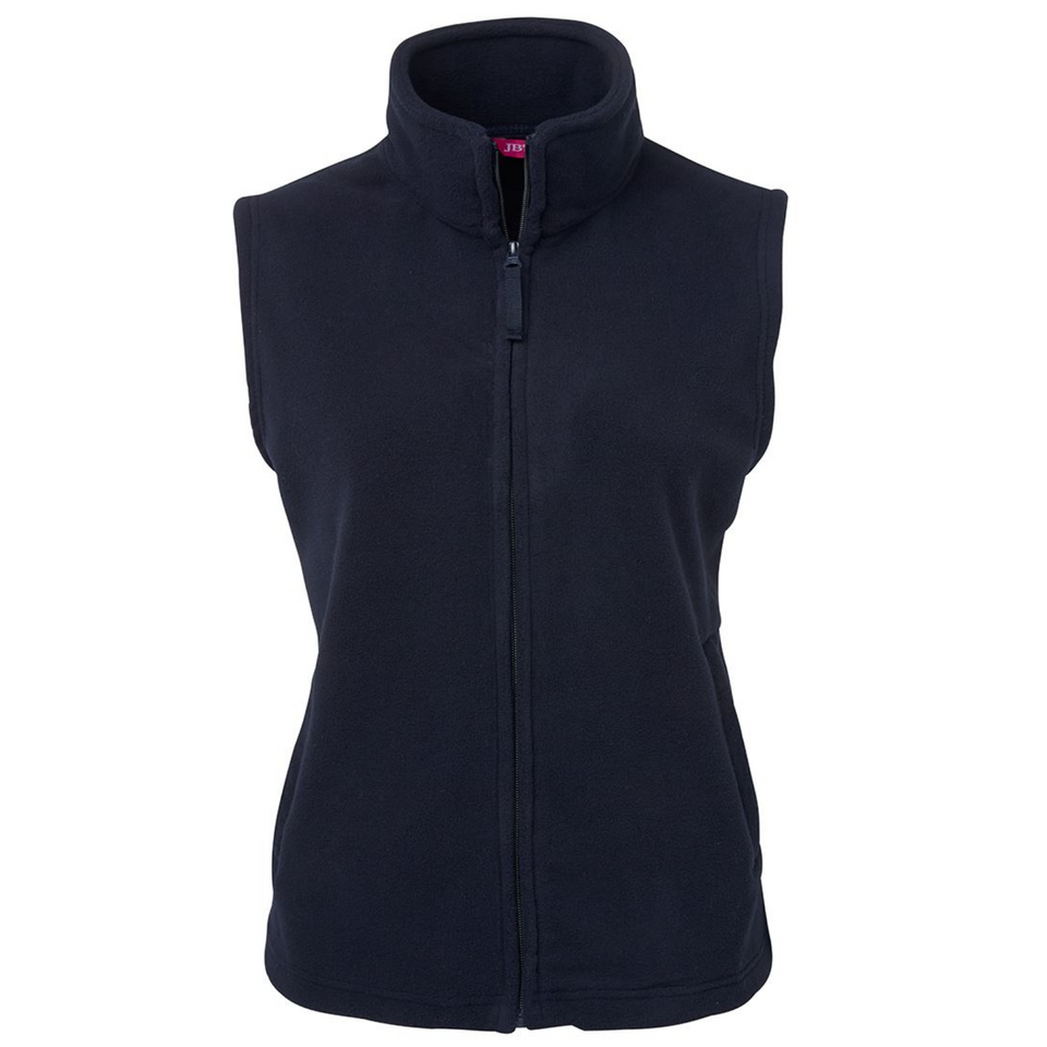 BANJO  Polar Vest Womens Navy JB-3LV Blank Clothing
