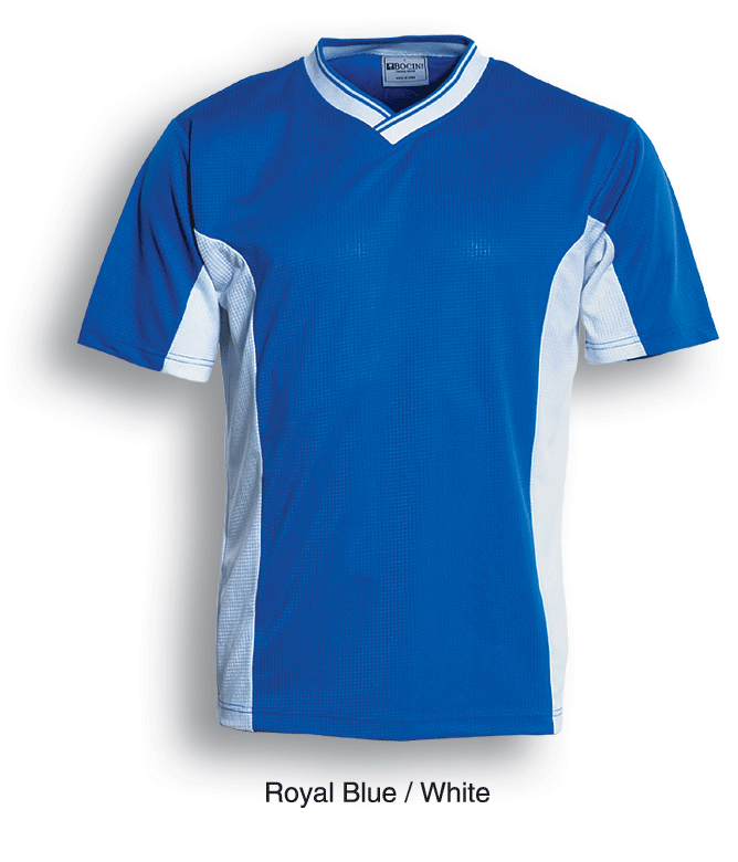 MIDFIELD Unisex Soccer Jersey Royal/White