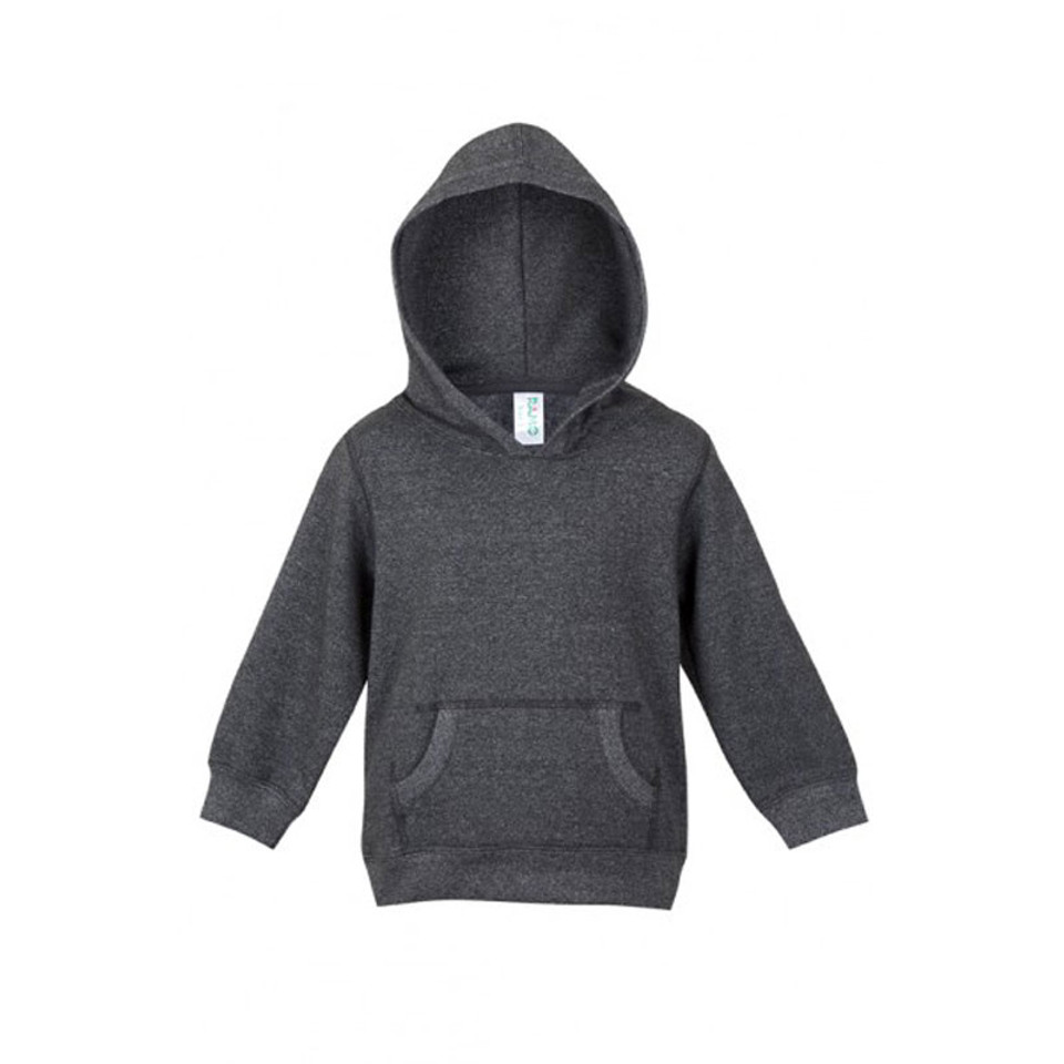 plain baby heather hoodie | dark heather