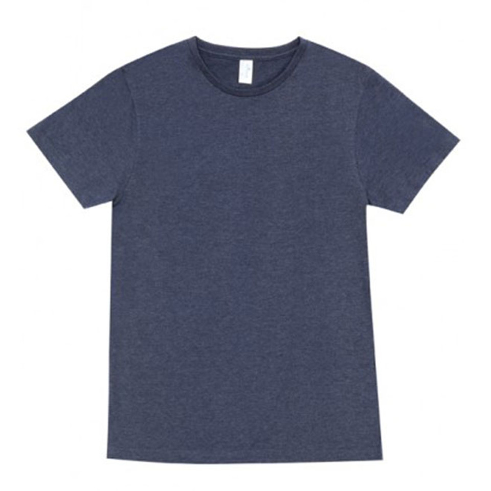 HERO | marl crew neck tshirt | mens | navy marl HERO | marl crew neck tshirt | mens | navy marl