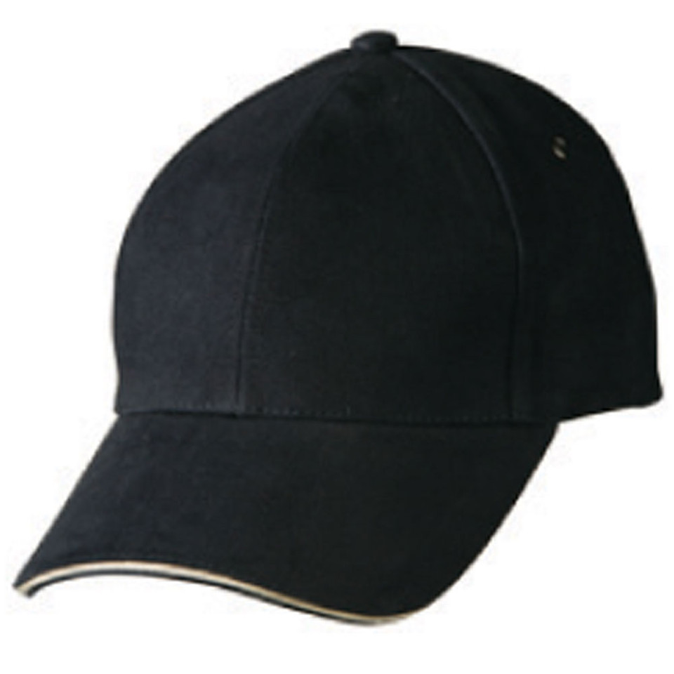 structured two-tone baseball cap | navy+white