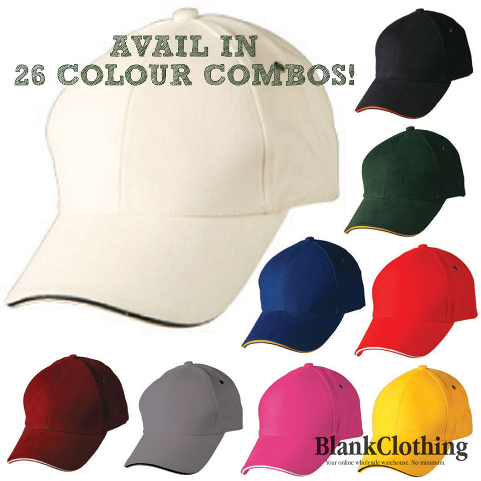 SPEED brand structured two-tone baseball cap, 6-panel design with a contrast sandwich peak, and an adjustable cotton strap for bulk wholesale.