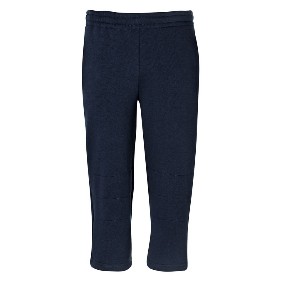 CASTLE Unisex Fleece Sweat Pants Navy Blue JB-3PFT Blank Clothing