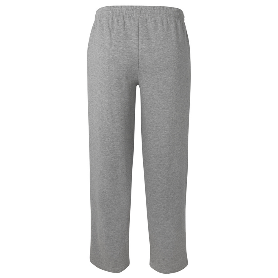 CASTLE Unisex Fleece Sweat Pants Grey Marle JB-3PFT Blank Clothing