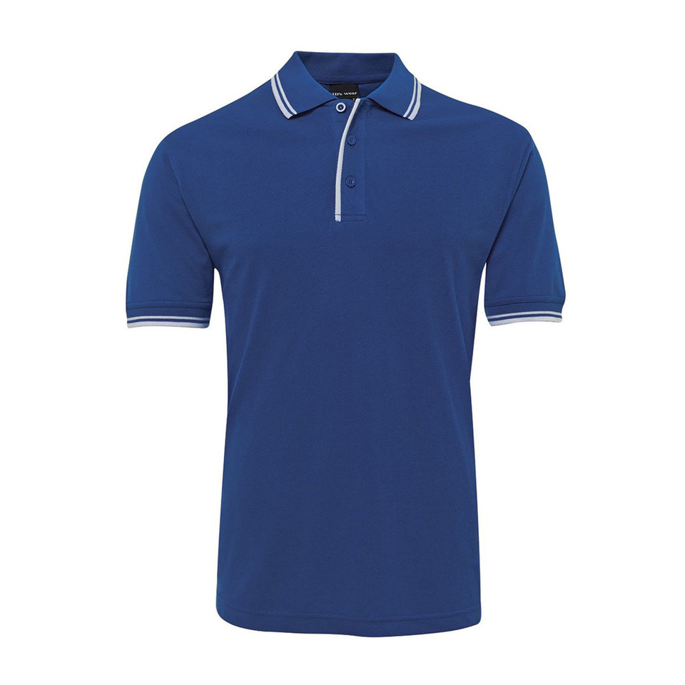 plain contrast polo shirts | royal+white plain contrast polo shirts | royal+white