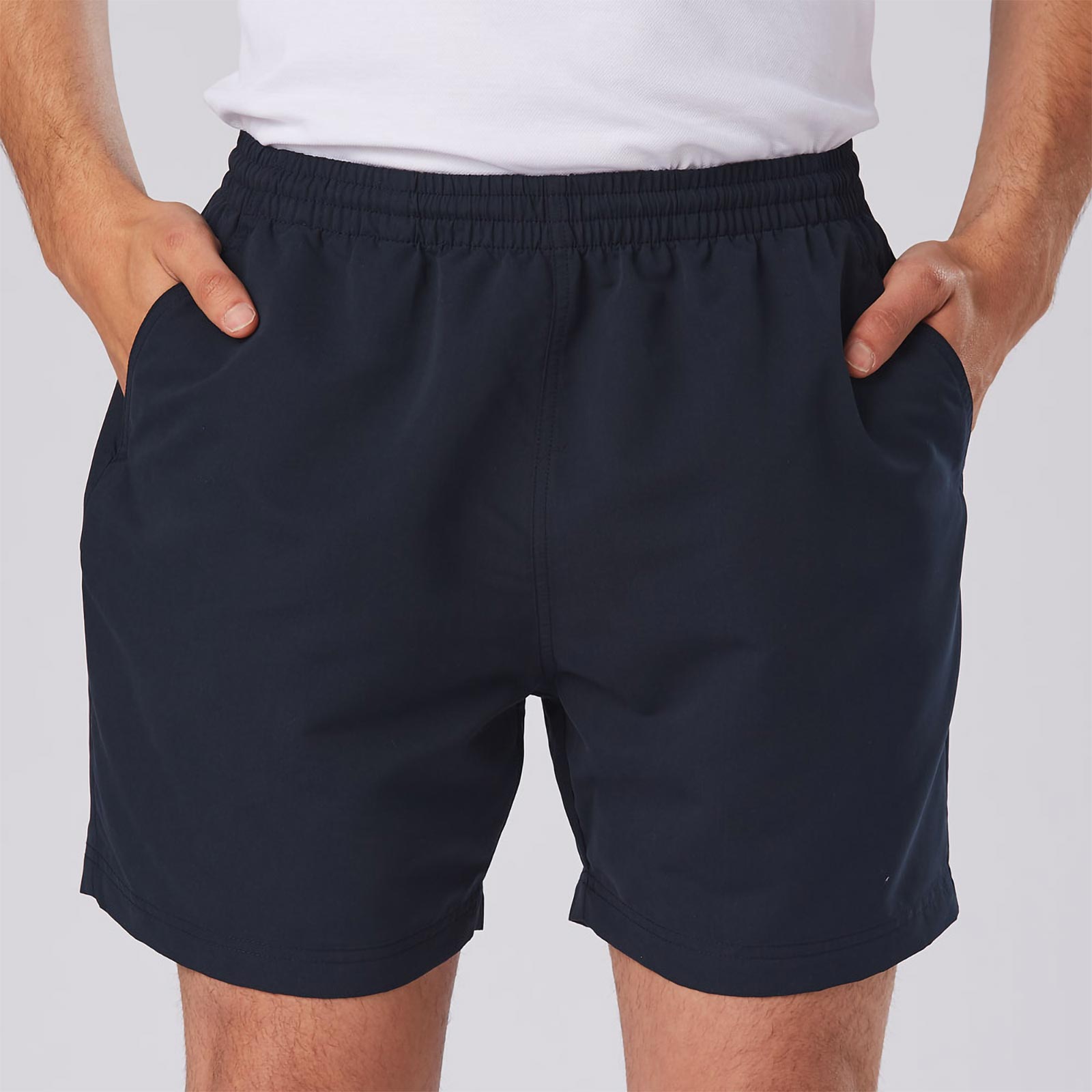 ennoy NYLON EASY SHORTS (NAVY) M+mu-8.com