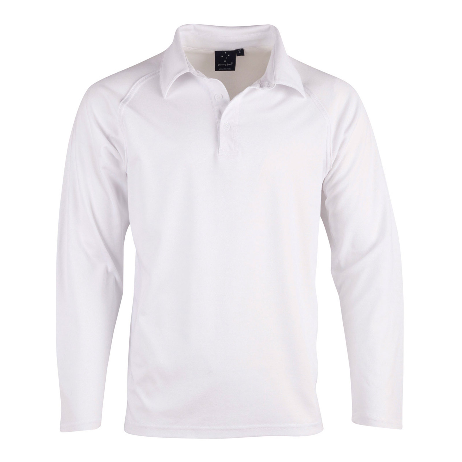 CricketsMens Cricket Long Sleeve Polo Shirts Online - Main Image