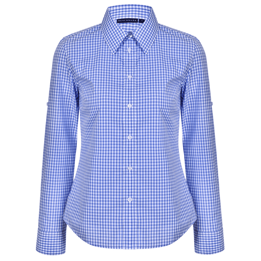 chinese dress ladies Cheques Womens Dress Shirt
