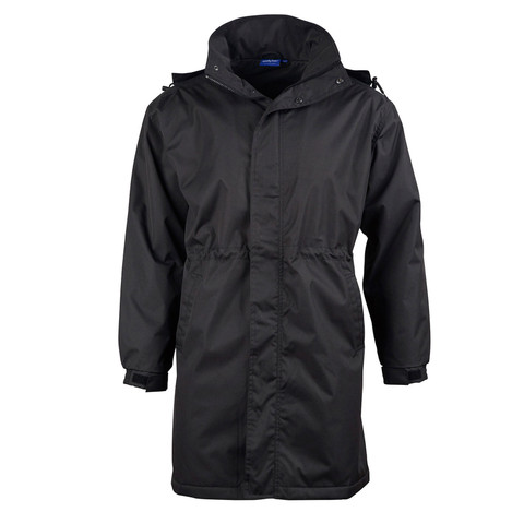 all black rain jacket