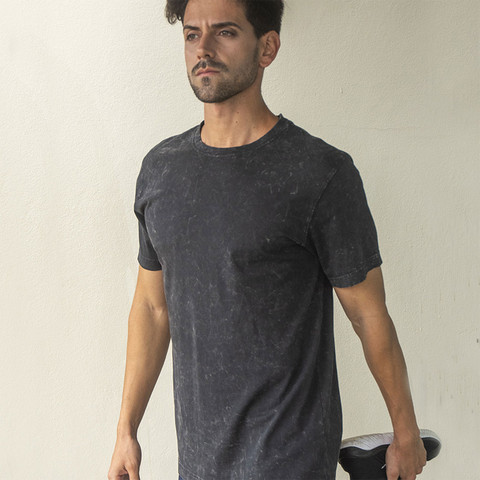 Stone Washed Cotton Tee | Wholesale 