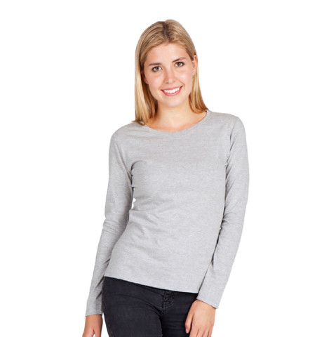 Womens Long Sleeve Cotton Fashion T-Shirts