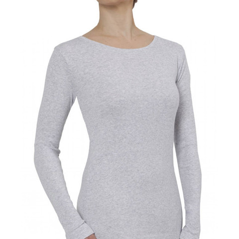 New Womens Basic Long Sleev Crop T Shirt Ladies Short Plain Round Neck Top 8-14