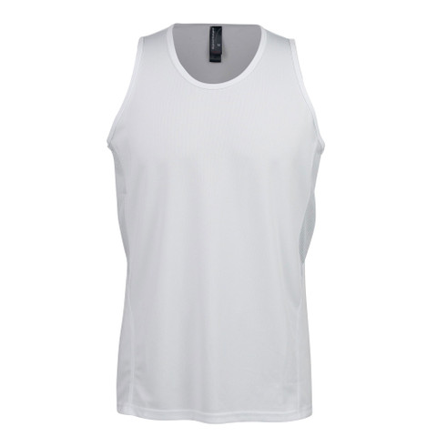 Mens Polyester Active Singlet | Shop Plain Team & Gym Wear Online