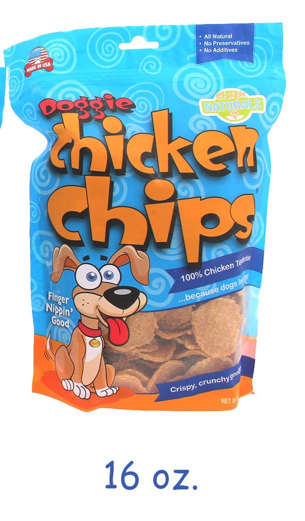 Doggie Chicken Chips 16 oz bag