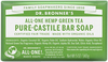 Dr Bronner All-One Hemp Green Tea Pure-Castile Soap Bar