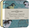 Scottish Fine Soaps Vintage Cotton Fresh Soap Tin