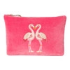 Elizabeth Scarlett Flamingo Mini Pouch Blush Pink