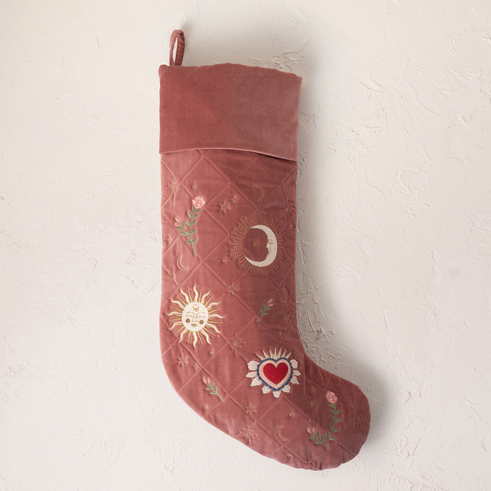 Elizabeth Scarlett Celestial in Dusky Pink Stocking | Bath