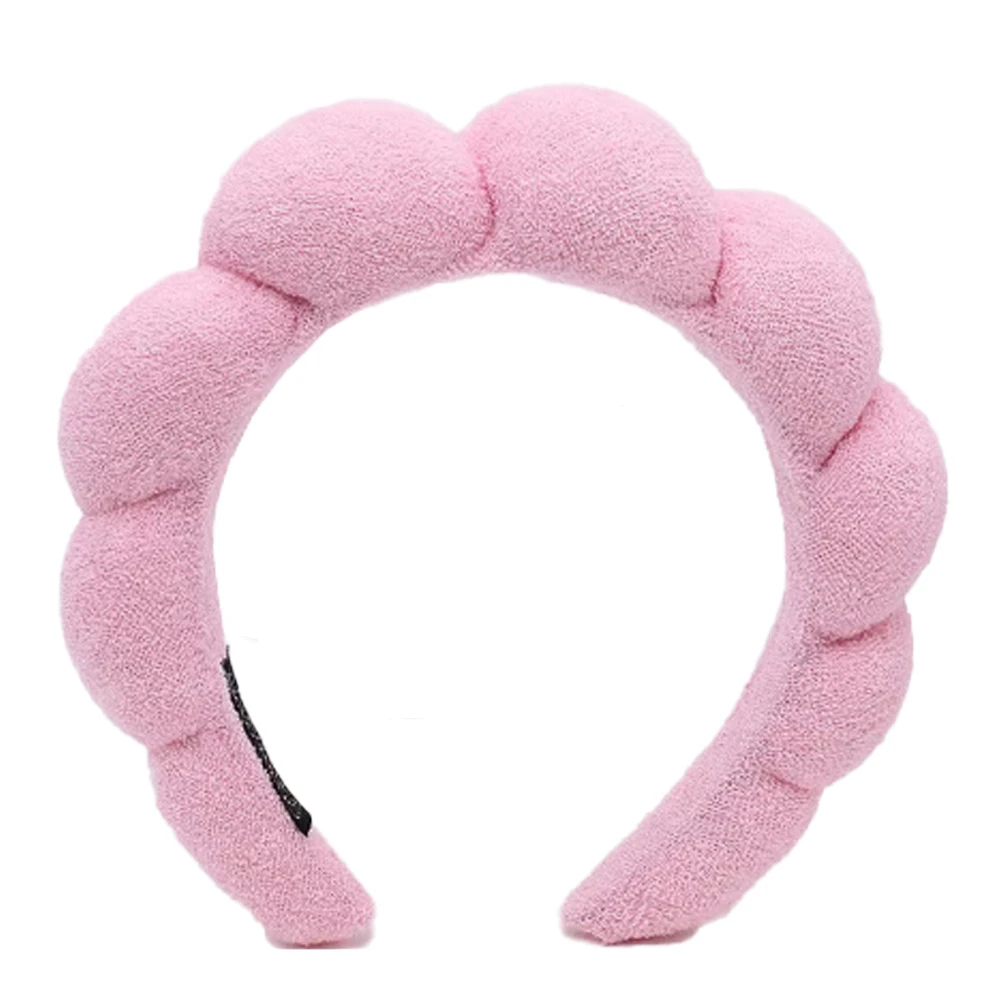Bath & Unwind Makeup Spa Headband - Pink display picture 3