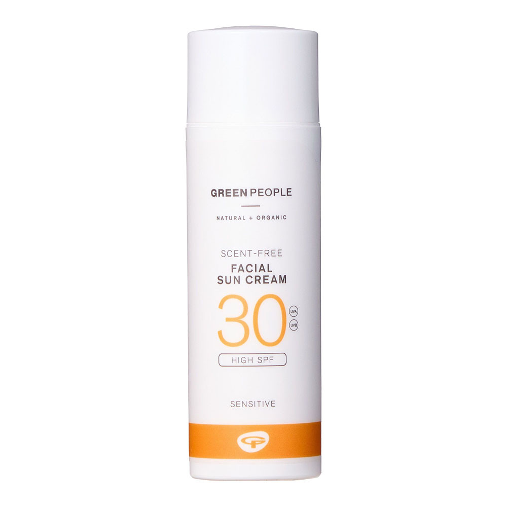 フェイスクリーム gruengarten Green People Facial Sun Cream Scent Free SPF30 | Bath & Unwind