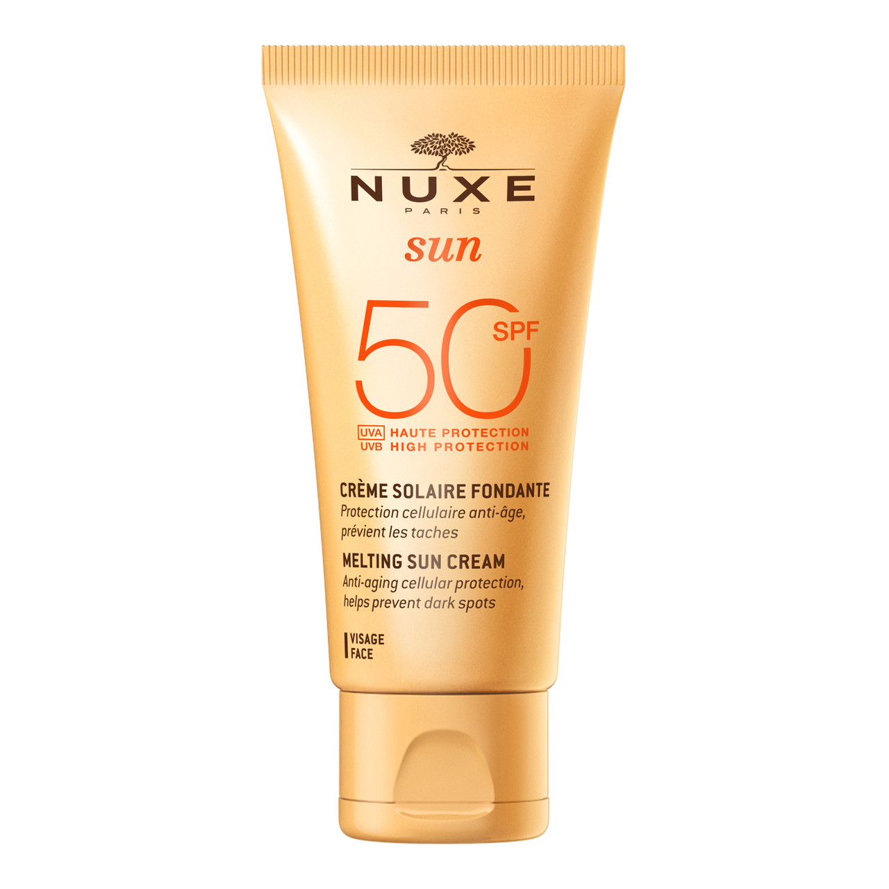 Nuxe Sun Fondant Cream for Face High Protection SPF 50 | Bath