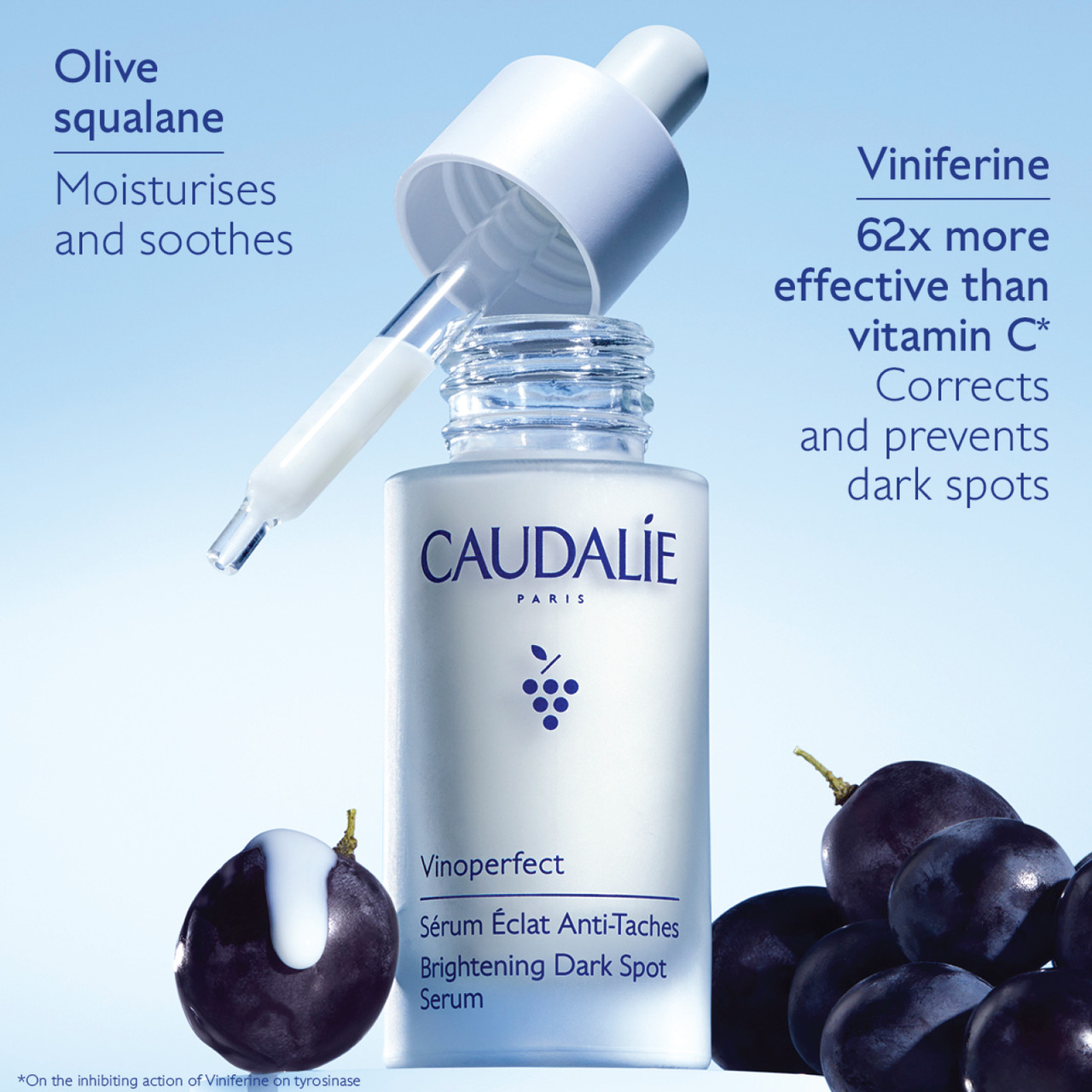 コーダリー　CAUDALIE Vinoperfect 30ml Vinoperfect Facial Radiance Dark Spot Serum | CAUDALIE®