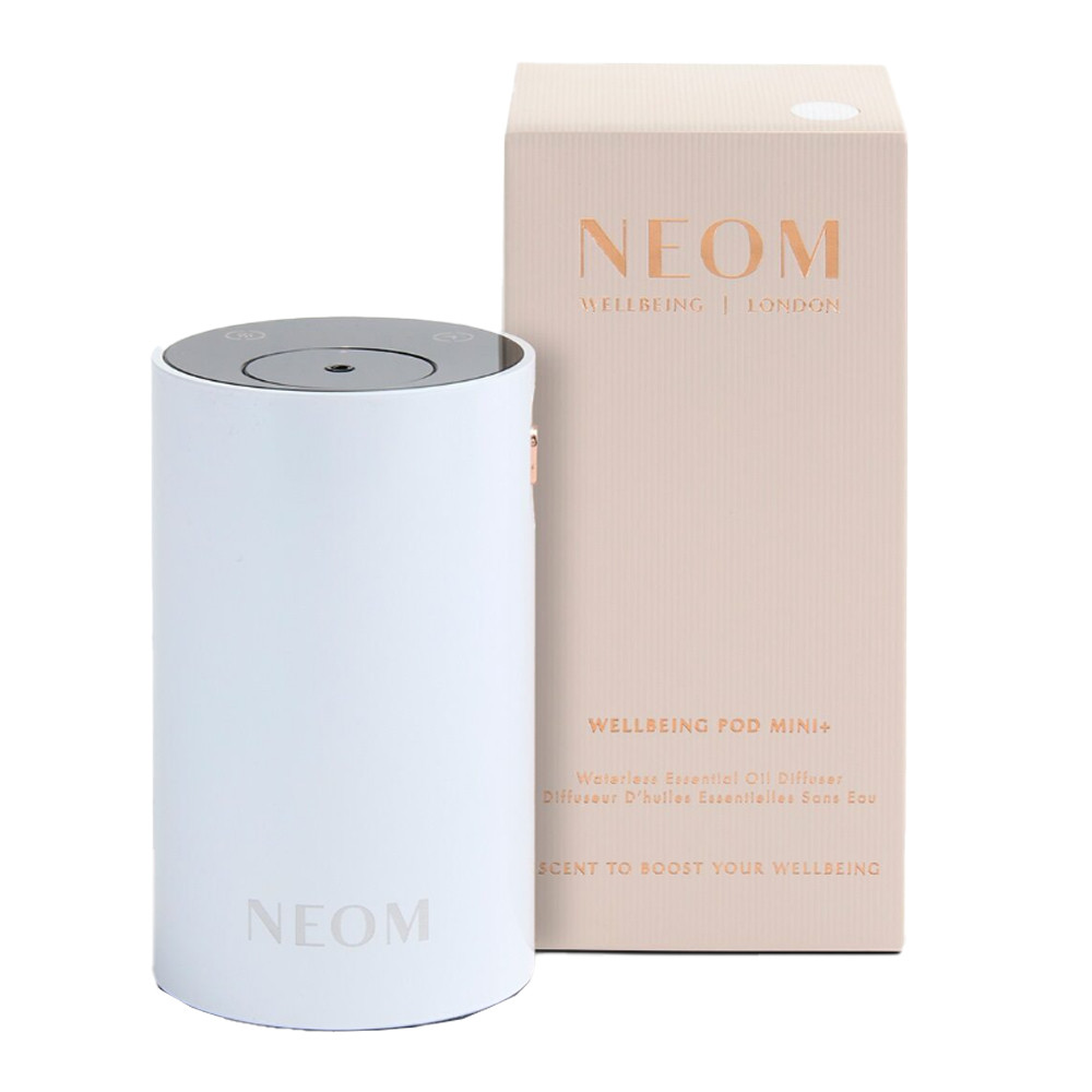 【ほぼ未使用】POD MINI NEOM Wellbeing Pod Mini+ Waterless Essential Oil Diffuser - White
