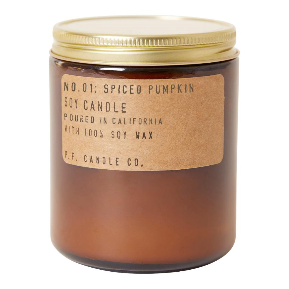 P.F. Candle Co. Spiced Pumpkin Standard Soy Candle - Thumbnail 2