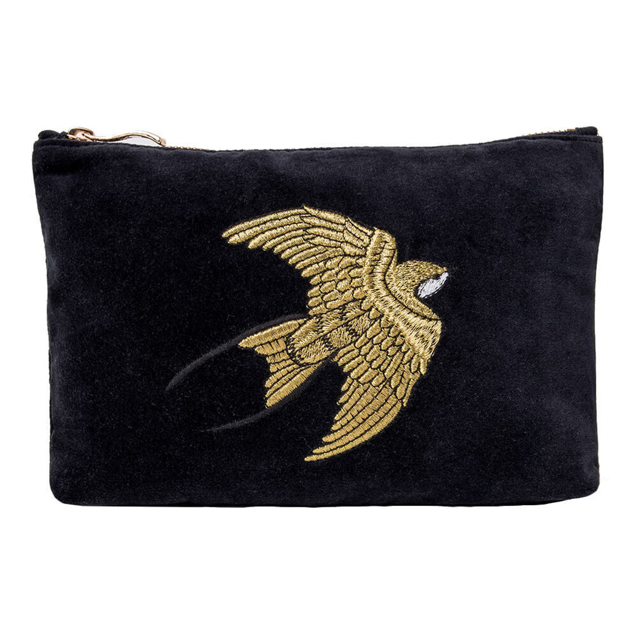 【Elizabeth Scarlett】Swallow ミニポーチ Elizabeth Scarlett Swallow Charcoal Coin Purse | Bath