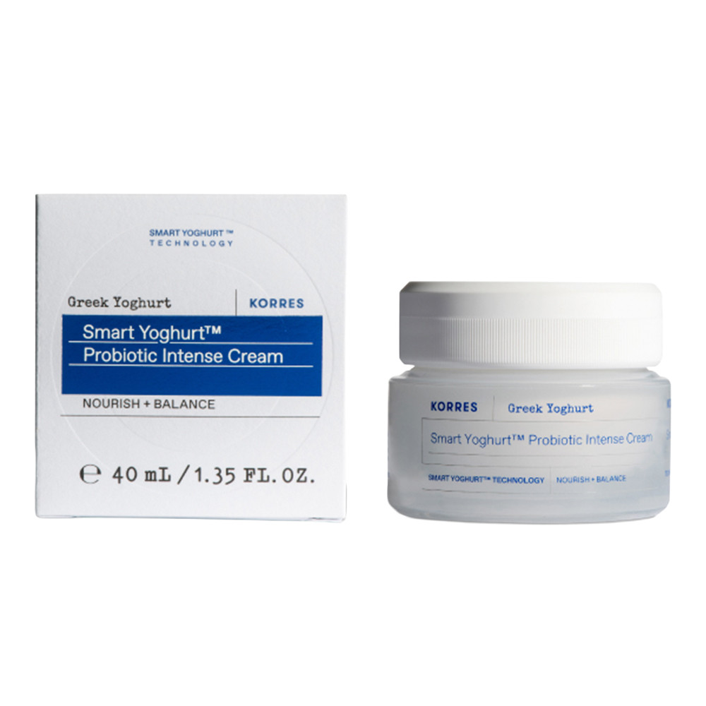 Korres Smart Yoghurt Probiotic Intense Cream 40ml | Bath & Unwind