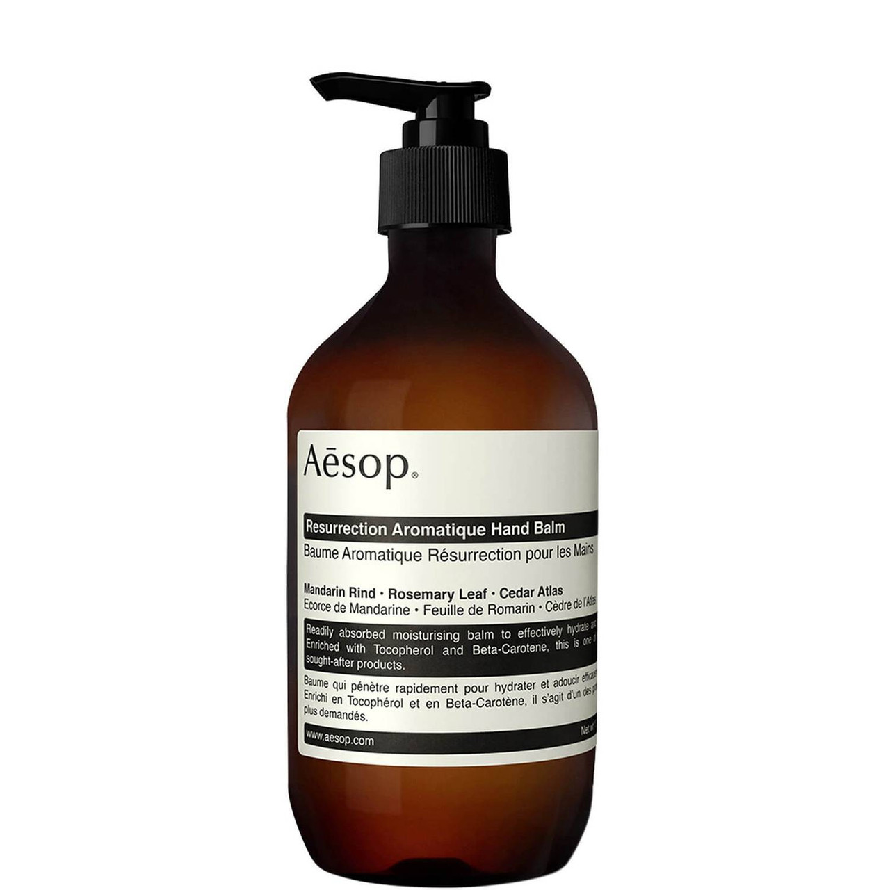 【Aeasop】Andrum Aromatic Hand Balm 120ml Aesop Resurrection Aromatique Hand Balm | Bath & Unwind | Official
