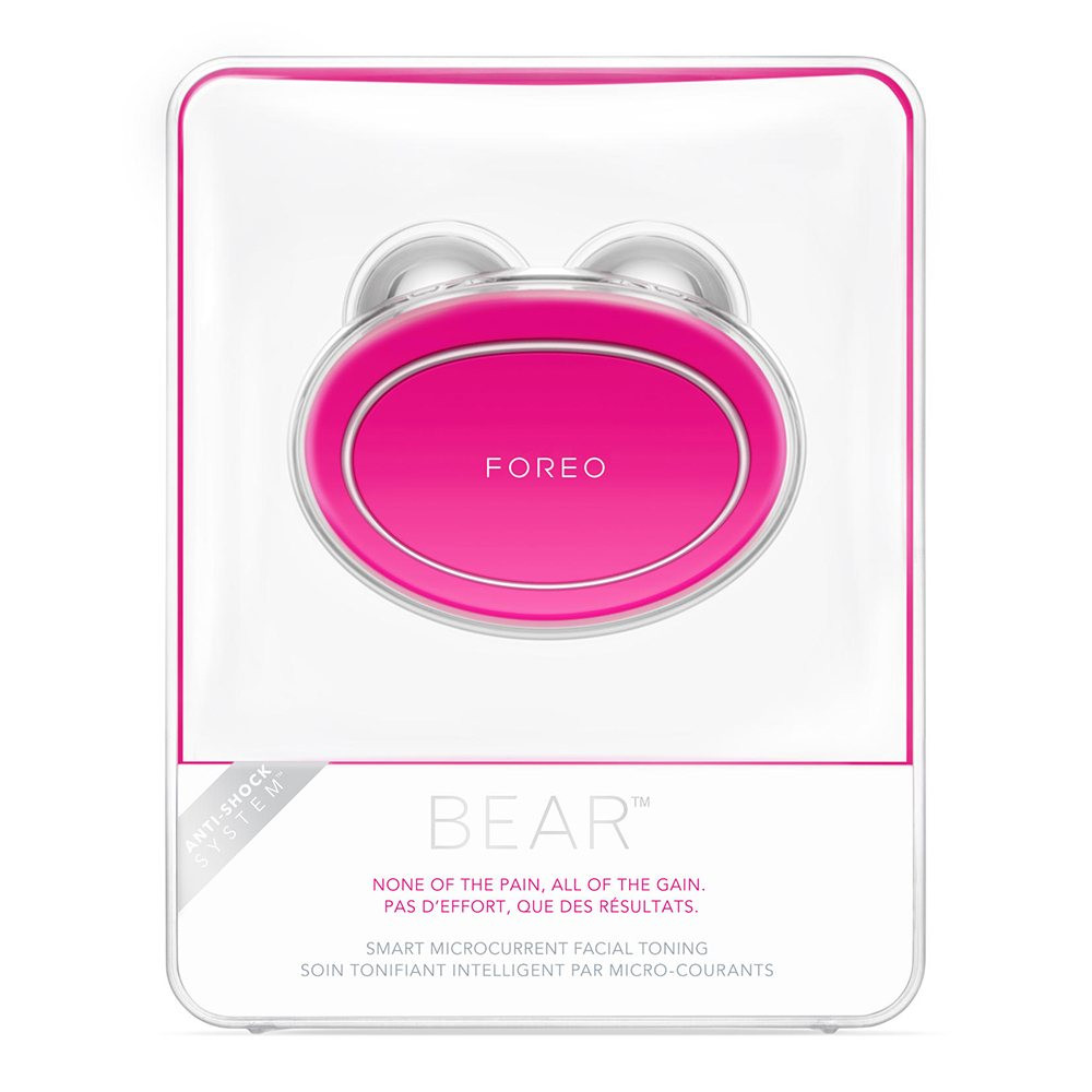 FOREO BEAR Facial Toning Device - Fuchsia | Bath & Unwind