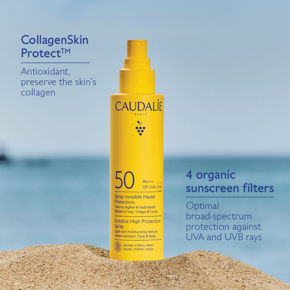 Caudalie Invisible High Protection Spray SPF50 | Bath & Unwind