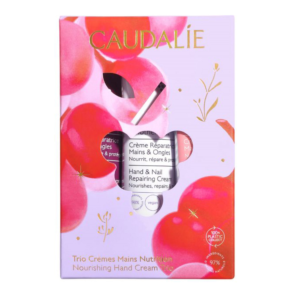 CAUDALIE コーダリー ハンド&ネイルクリーム 3本セット Caudalie The Nourishing Hand Cream Trio (Worth $25) | Bath