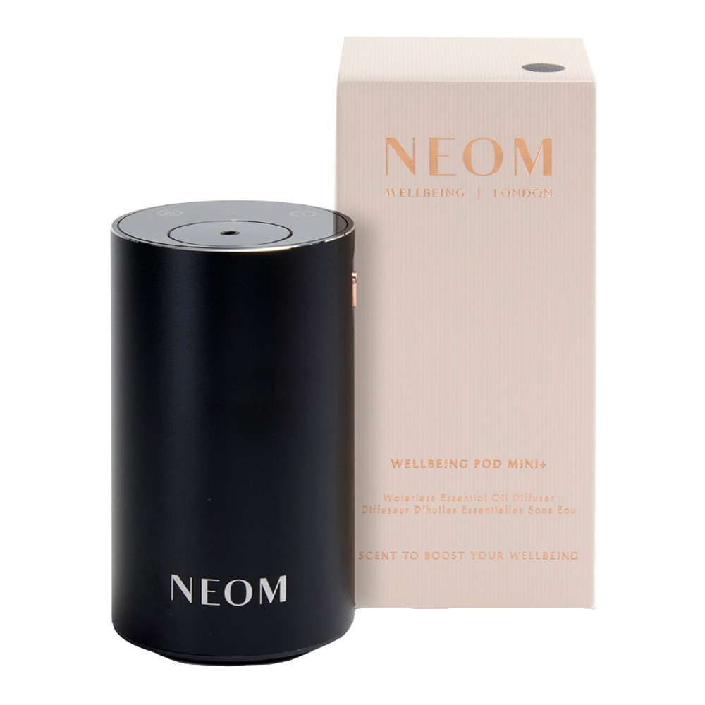 【ほぼ未使用】POD MINI NEOM Wellbeing Pod Mini+ Waterless Essential Oil Diffuser – Black