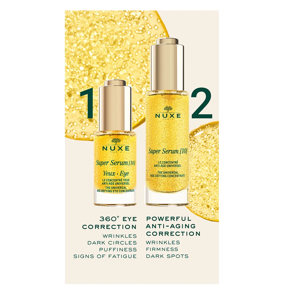 NUXE Super Serum [10] Yeux - Sérum Concentré Anti-âge Universel 15ml - Neuf