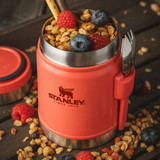 Stanley Legendary Food Jar & Spork Hot Coral 0.4L