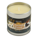 St Eval Sacred Forest Scented Christmas Tin Candle St Eval Sacred Forest Scented Christmas Tin Candle