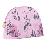 Sara Miller Savannah Medium Cosmetic Bag Pink Sara Miller Savannah Medium Cosmetic Bag Pink