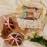 THE FLAT LAY CO. Marshmallow Makeup Box Bag - Patisserie