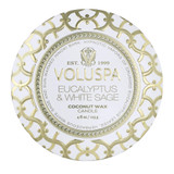Voluspa Eucalyptus & White Sage Mini Tin Candle