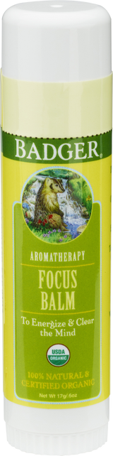 Badger Balm Focus Balm 17g Badger Balm Focus Balm 17g